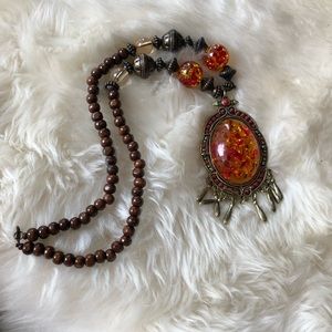 Beautiful statement necklace.